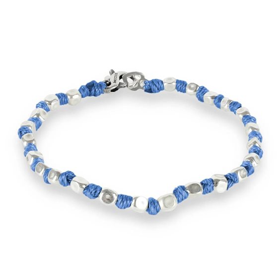 Armband Spadarella Spadini in Silber SPBR294-17.5 BLUETTE SCURO - SPBR294-17.5 BLUETTE SCURO